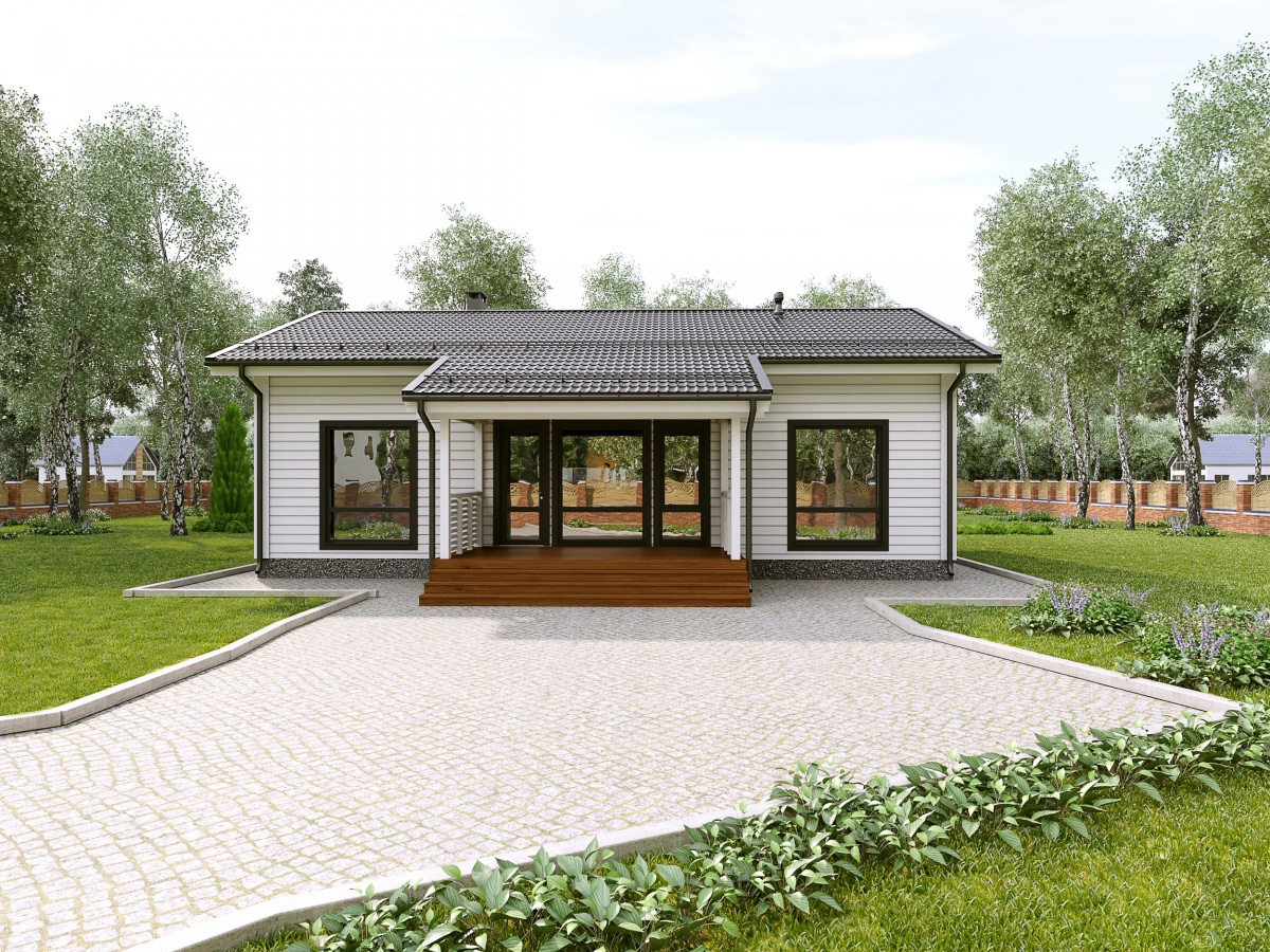 Каркасный дом VZ-805